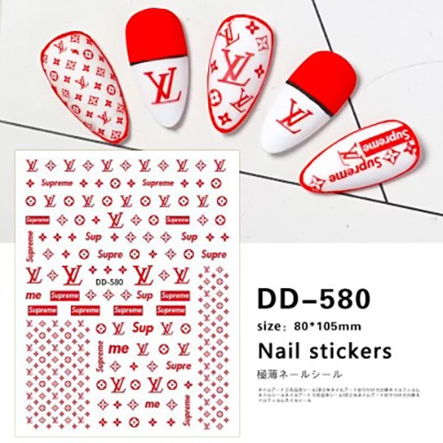 ATL- Nail Art Stickers (DD-580) 3-80-2