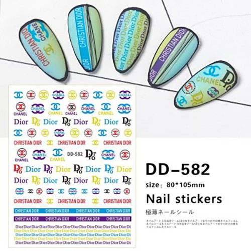 ATL- Nail Art Stickers (DD-582)
