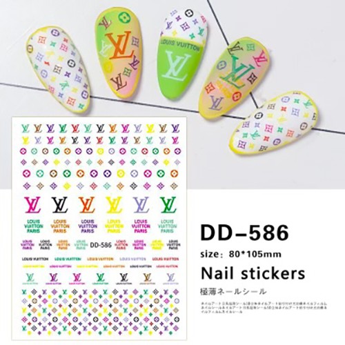 ATL- Nail Art Stickers (DD-586) 3-80-1