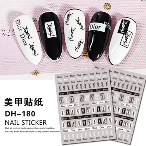 ATL- Nail Art Stickers (DH-180) 3-66-3