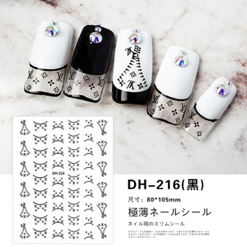 ATL- Nail Art Stickers (DH-216) 3-79-3