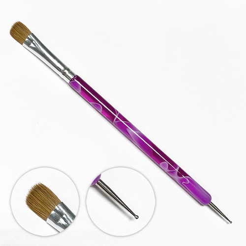 ATL- DL French Brush w/ Dotting Tool