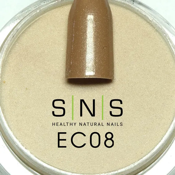 ATL- EC08 Keeping Up With The Joneses - Brown Shimmer SNS Dipping Powder