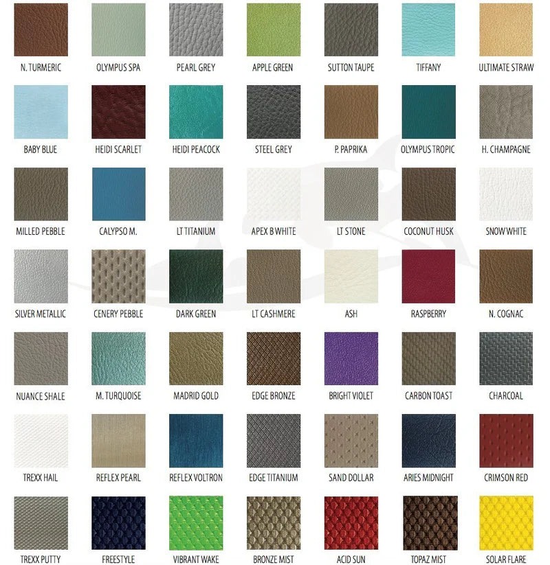 Whale Spa- Lexi Pro- Chevron Gold Edition Technician Stool 1010L