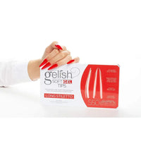 ATL- Gelish Soft Gel Tips - Long Stiletto