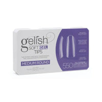 ATL- Gelish Soft Gel Tips - Medium Round