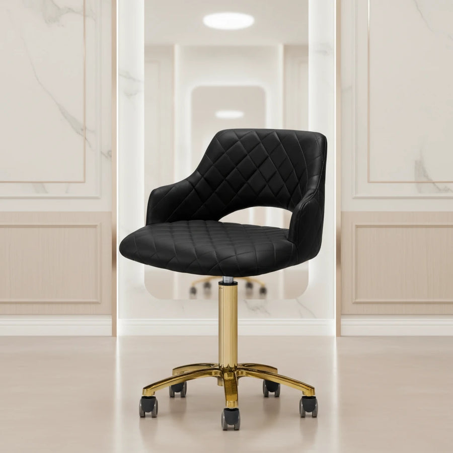 Whale Spa- Gem Gold Edition Manicure Stool