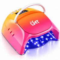 ATL- LNT Rechargeable Cordless 85W LED/UV Lamp (Pink/Orange)