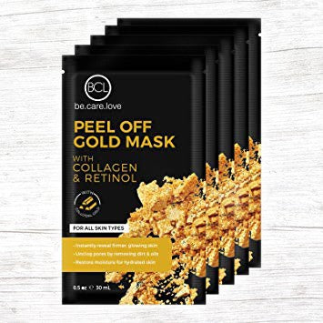 ATL- Peel Off Gold Face Mask with Collagen Retinol (5packs)  | BCL