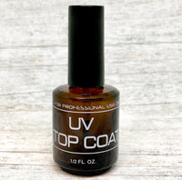 ATL- UV Top Coat Empty Polish Bottle (0.5oz)