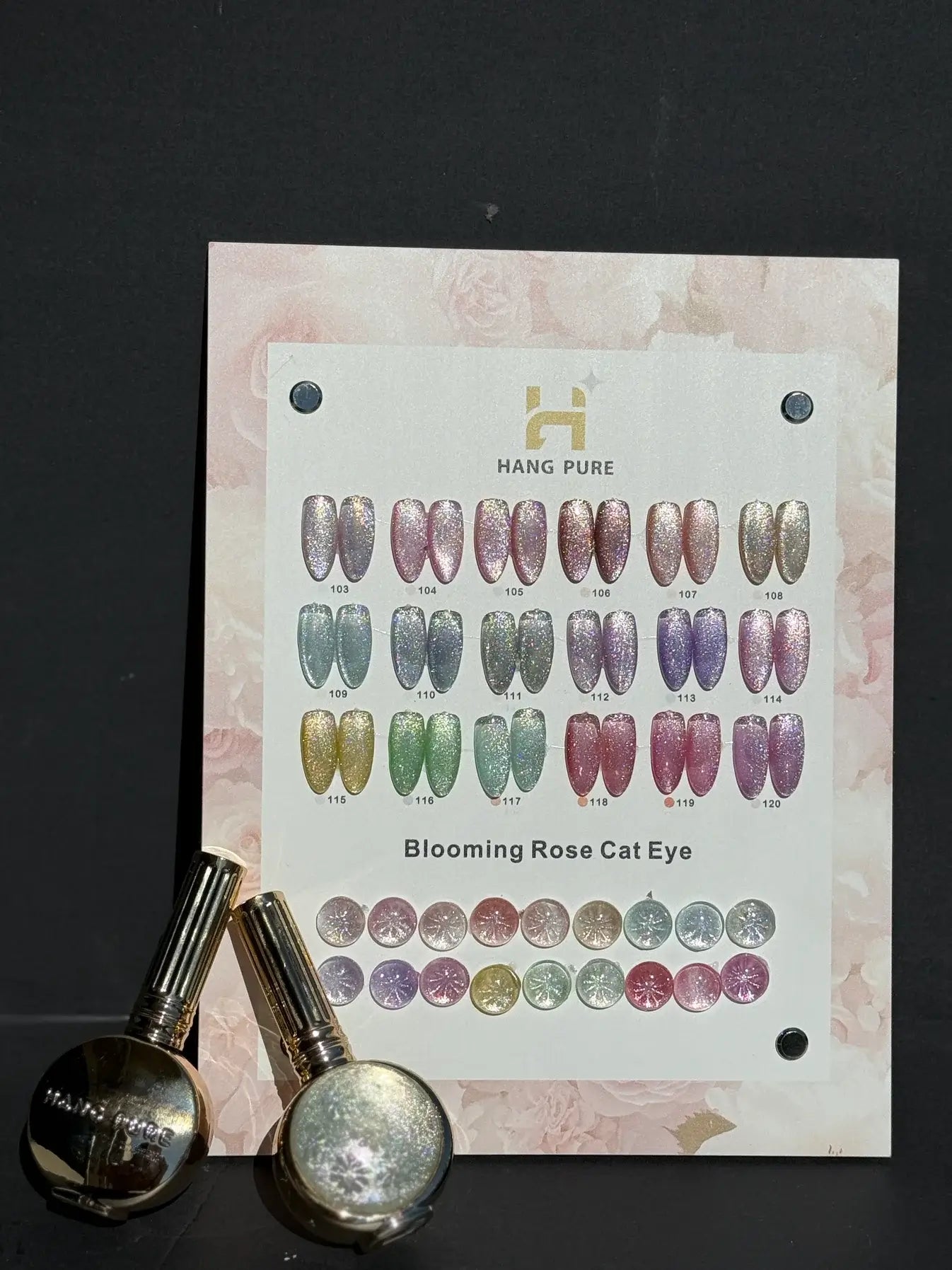 ATL- Hang Blooming Rose Cat Eye Collection (18 Colors) - Set #5 (103-120)