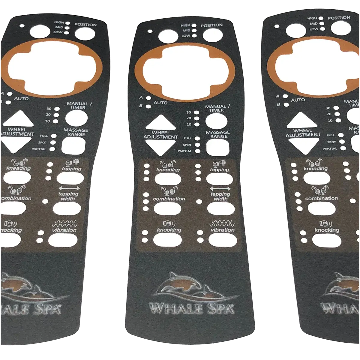 Whale Spa- Caresst Remote Control Sticker