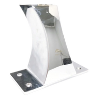 Whale Spa- Footrest Metal Stem