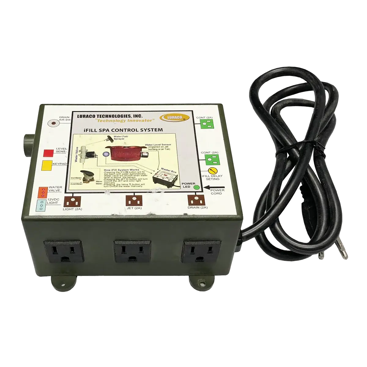 Whale Spa- Control Box Autofill