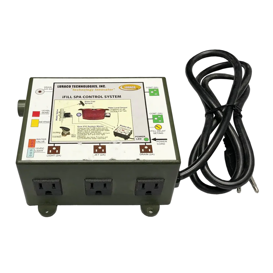 Whale Spa- Control Box Autofill