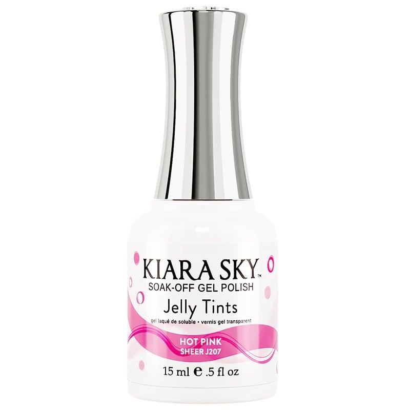 ATL- HOT PINK J207 - Jelly Tints Gel Polish | Kiara Sky