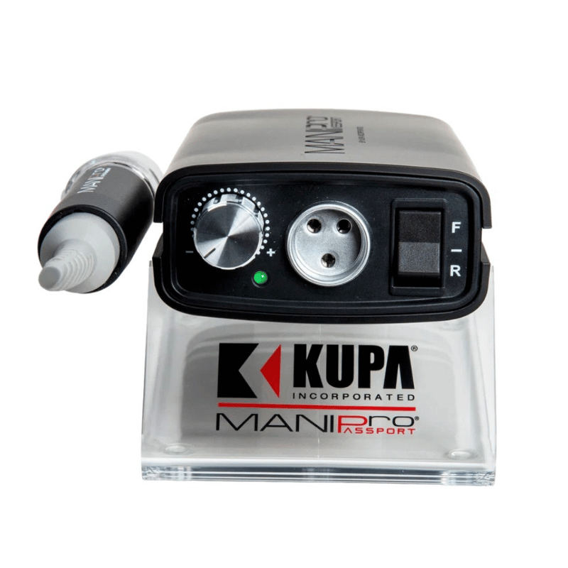 ATL- PHANTOM BLACK - Kupa ManiPro Passport Nail Drill Complete