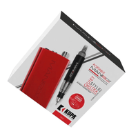 ATL- RED - Kupa ManiPro Passport Nail Drill Complete