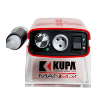 ATL- RED - Kupa ManiPro Passport Nail Drill Complete