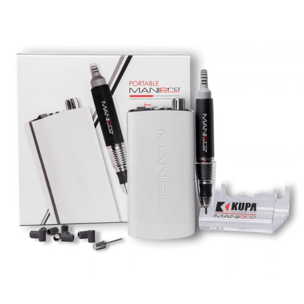 ATL- WHITE - Kupa ManiPro Passport Nail Drill Complete