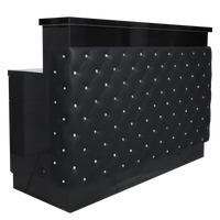 Whale Spa- Lux Tufted Reception Desk