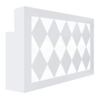 Whale Spa- Diamond LED Reception Desk