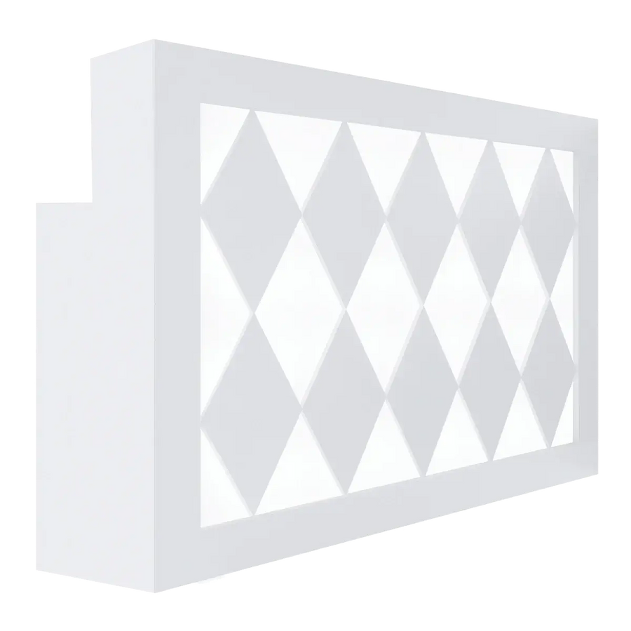 Whale Spa- Diamond LED Reception Desk