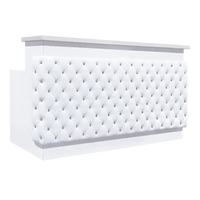 Whale Spa- Lux Tufted Reception Desk