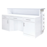 Whale Spa- Lux Tufted Reception Desk