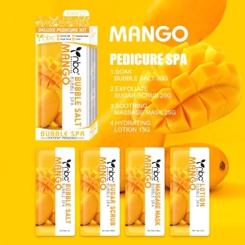 ATL- PEPPERMNT Bubble World Spa 4 in 1 Pedicure | NBC