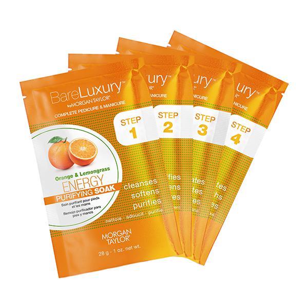 ATL- BareLuxury 4in1 Complete Pedicure & Manicure - Energy Orange & Lemongrass