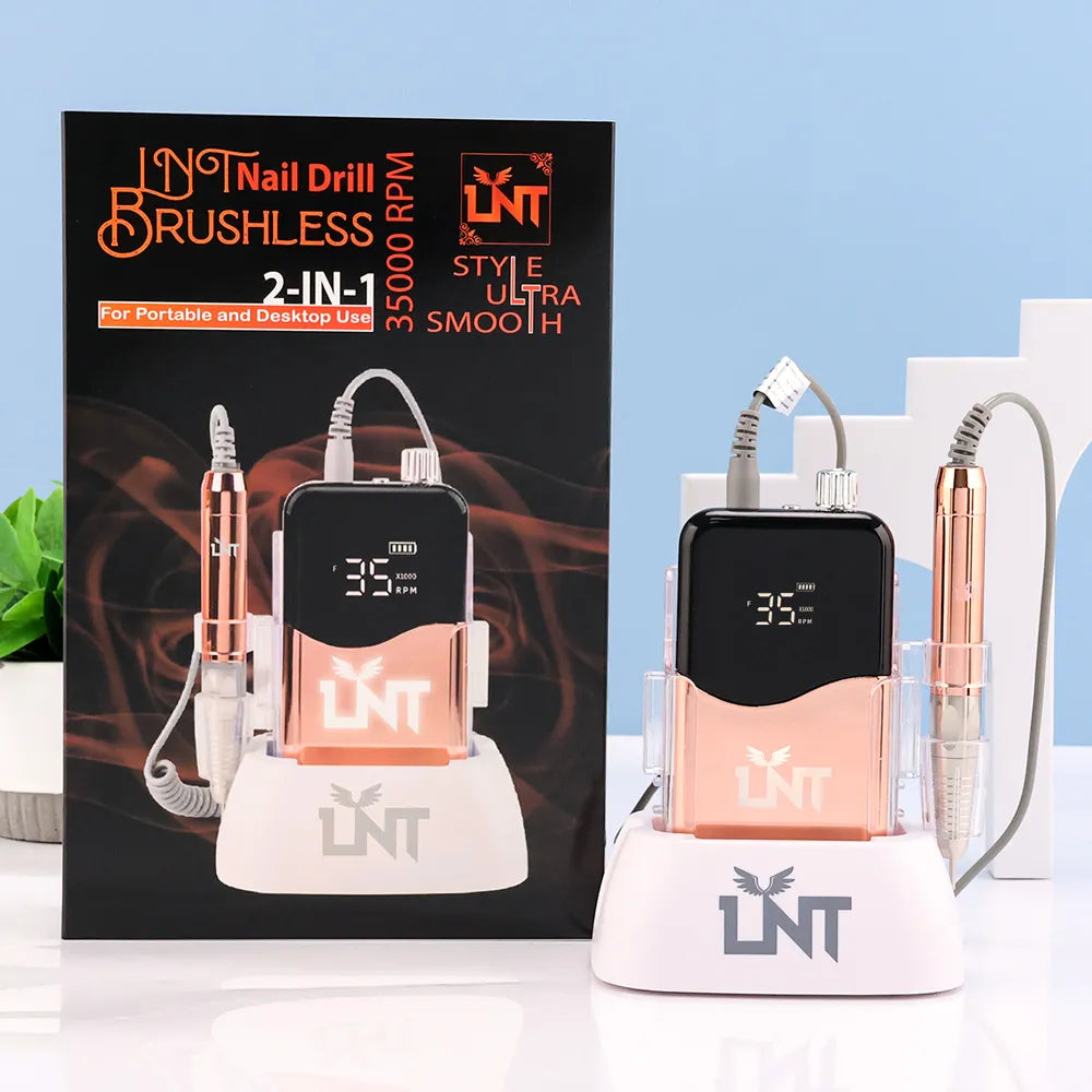 ATL- LNT Rechargeable Nail Drill (Rose Gold)