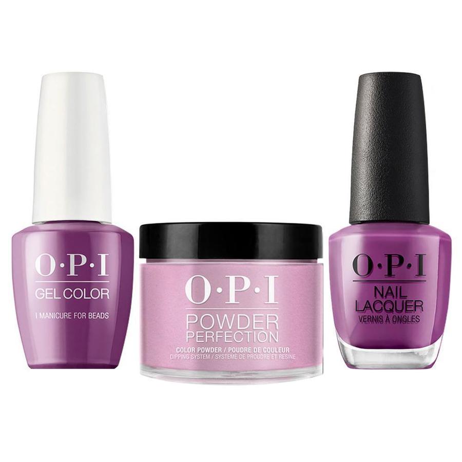 ATL- I Manicure for Beads #N54 | OPI Trio: Gel, Polish, Dip