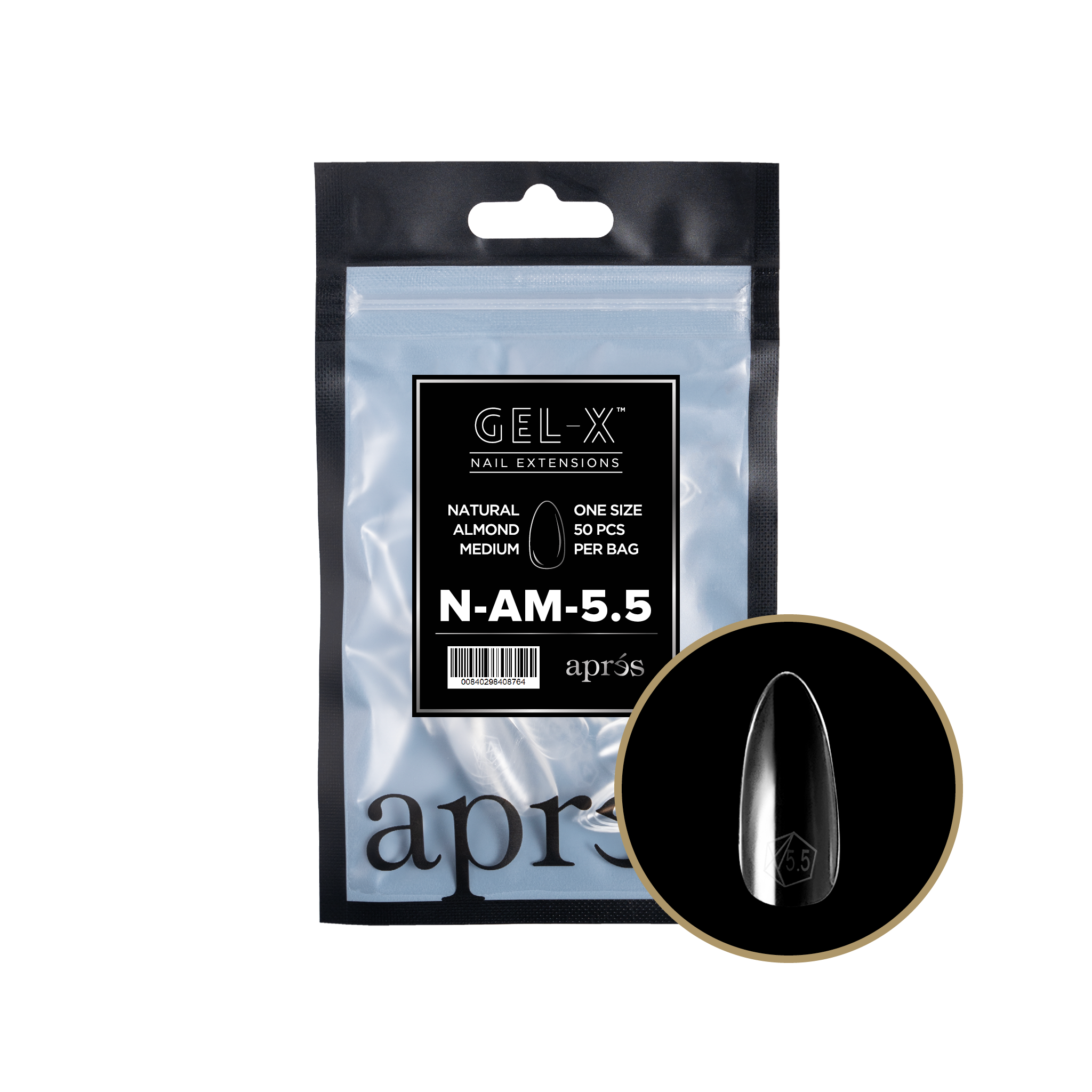 ATL- Natural Almond Refill Bags Gel-X Tips | APRES