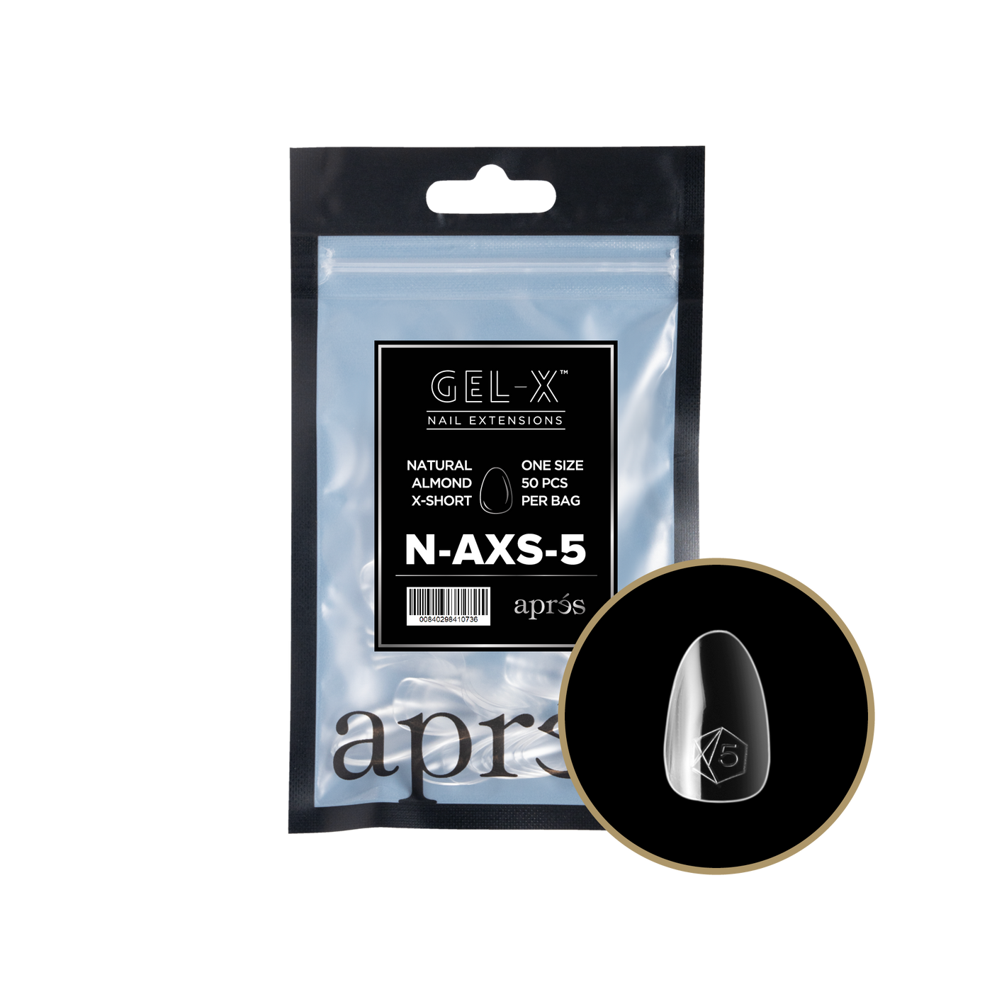 ATL- Natural Almond Refill Bags Gel-X Tips | APRES