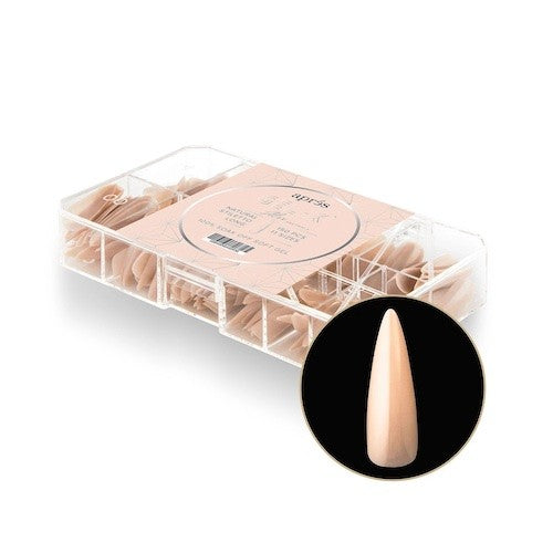 ATL- Gel-X™ Neutrals Alex Natural Stiletto Box of Tips | APRES