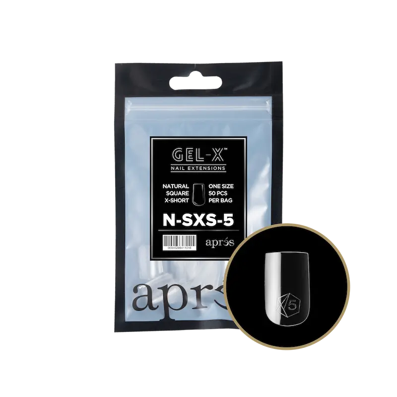 ATL- Natural Square Refill Bags Gel-X Tips | APRES