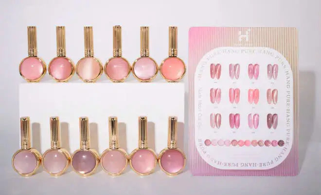 ATL- Hang Pure Nude Moon Cat Eye Collection (12 Colors) - Set #10 (199-210)