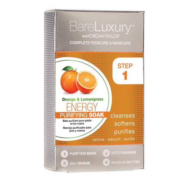 ATL- BareLuxury 4in1 Complete Pedicure & Manicure - Energy Orange & Lemongrass