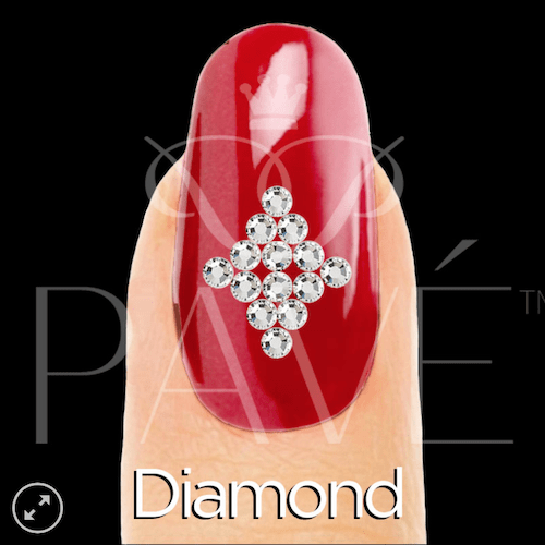 ATL- (Diamond) Crystal Stamping Template_ Pave