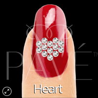 ATL- (Heart) Crystal Stamping Template_ Pave