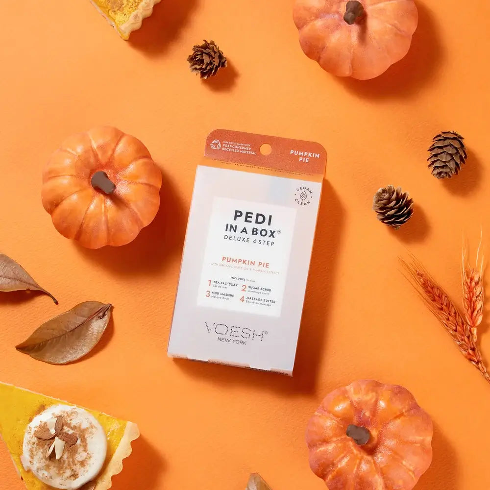 ATL- PUMPKIN SPICE  - Voesh Pedi in a Box - Deluxe 4 Step