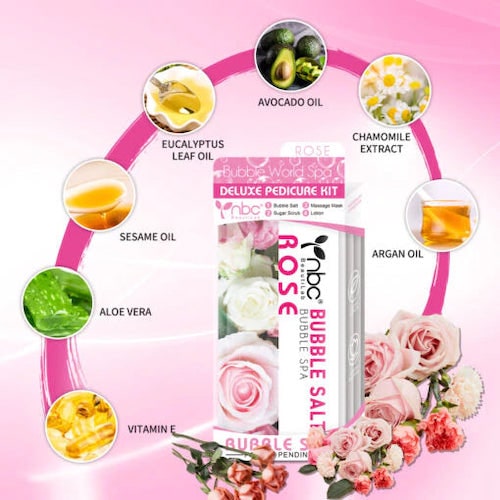 ATL- ROSE Bubble World Spa 4 in 1 Pedicure | NBC