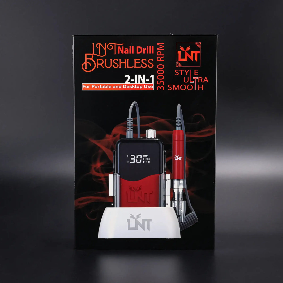 ATL- LNT Rechargeable Nail Drill (Red)