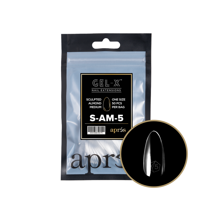 ATL- Sculpted Almond Refill Bags Gel-X Tips | APRES