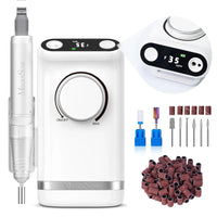 ATL- Clip-On Advanced Rechargeable 2in1 Nail Drill with Tilted Display Design