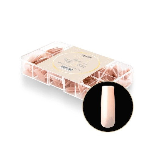 ATL- Gel-X™ Neutrals Maisie Sculpted Square (Long) Box of Tips | APRES