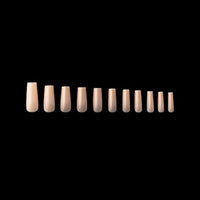 ATL- Gel-X™ Neutrals Alex Sculpted Square (Long) Box of Tips | APRES