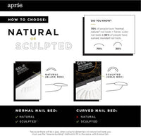 ATL- Natural Stiletto Box of Tips | APRES