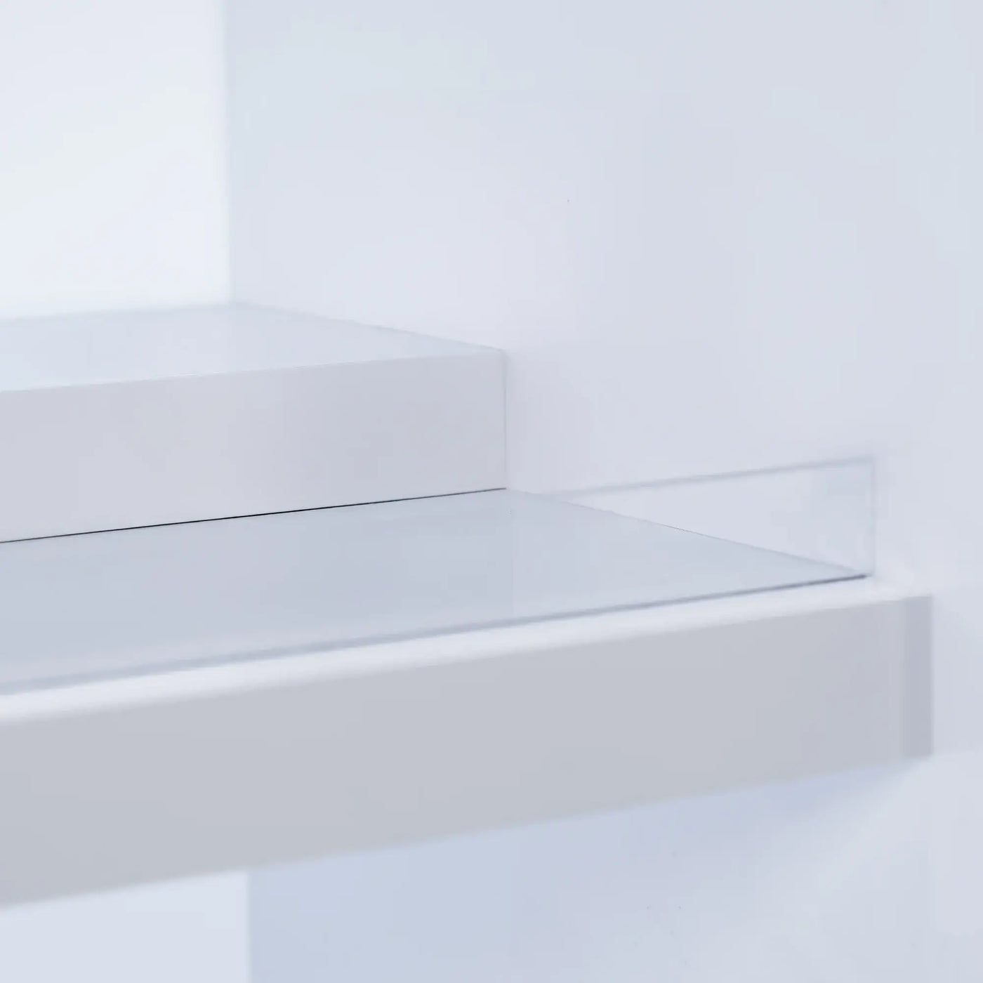 Whale Spa- Single Sided Double-Tier Polish Display/Cabinet